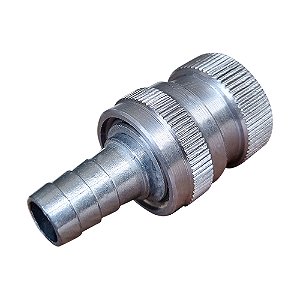 Engate Rapido P/ Mangueira 3/4 X 1/2 Aluminio Garden