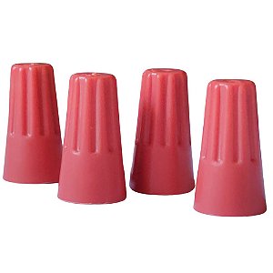 Conector Torcao Ate 5,5mm Laranja Unitario Asantos