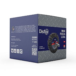 Roda de Lixa C/pino 75 X 25 X 036 Disflex