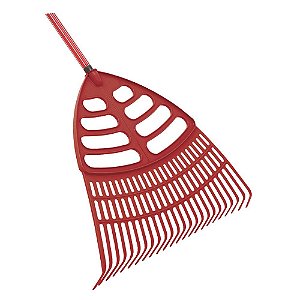Vassoura Grama Plastica 22 Dentes C/ Cabo 6050 Roma