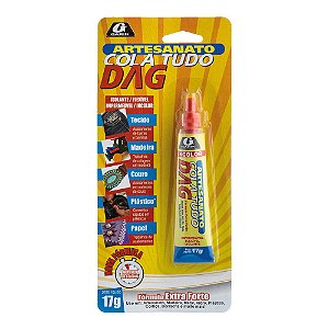 Cola Tudo Artesanato 17g Dag Incolor Garin