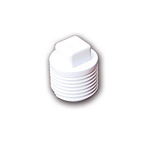 Plug C/ Rosca 1/2" Branco Grap