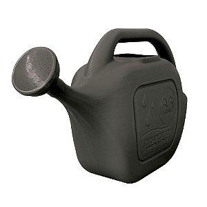 Regador Plastico 10l Preto Metasul