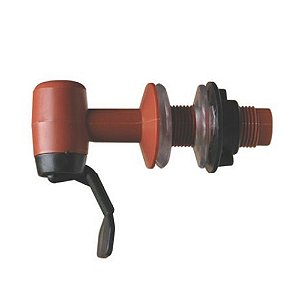 Torneira Abs P/ Filtro Marrom Automatica 101 Agelux