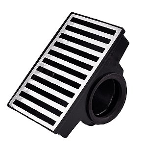 Caixa Coletora Pluvial 20x30 Cm Preta