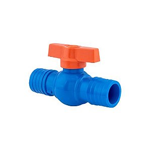 Registro Esfera Uniao Dentada Azul 1" Reboucas