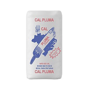 Cal P/ Pintura Branco  8kg Pluma