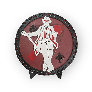 Mandala Zé Pilintra 20cm - Arte e Espiritualidade