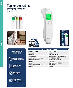 Termômetro Infravermelho Digital de Precisão