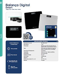 Balança Digital para Cozinha Alta Precisão