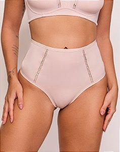 Calcinha Cintura Alta - Cobertura e alta elasticidade que valoriza a silhueta