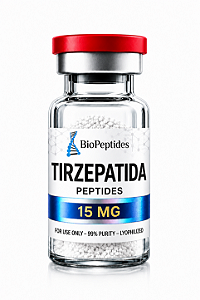 Tirze 15 mg – Peptídeo Liofilizado + agua bacteriostatica | BioPeptides