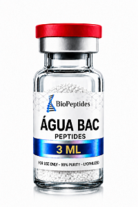 Água Bacteriostática 3 mL – Solução Estéril para Reconstituição diluicao de peptidio