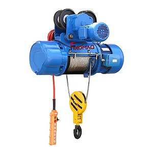 Talha Elétrica 2 Toneladas 9m Cabo Troler Elétrico 220/380v CD1