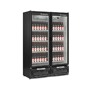 REFRIGERADOR VERTICAL GCBC-950/PR 2 PORTAS - GELOPAR