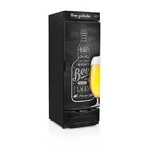 REFRIGERADOR VERTICAL CERVEJEIRA GRB-57 QC - GELOPAR