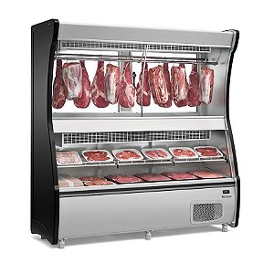 REFRIGERADOR GEVD-210 PR 220V EXPOSITOR DE ACOUGUE - GELOPAR
