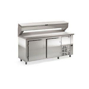 BALCAO FRIGORIFICO GBPZ-200 T/AI/220V INOX - GELOPAR