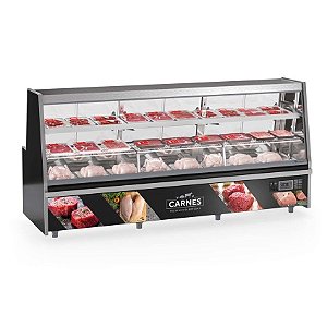 EXPOSITOR REFRIGERADO GRTA-300 PR/220V - GELOPAR