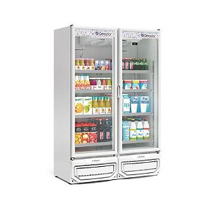 REFRIGERADOR VERTICAL CONVENIENCIA GCVR-950 BR/220V - GELOPAR