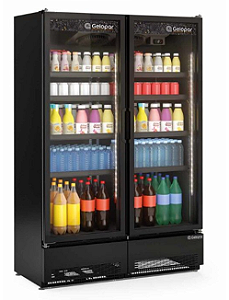 REFRIGERADOR VERTICAL CONVENIENCIA GCVR-950 CB/PR - GELOPAR
