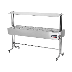 BALCAO TERMICO STANDARD BTE-10 TAMPA DE INOX - GASTROMAQ