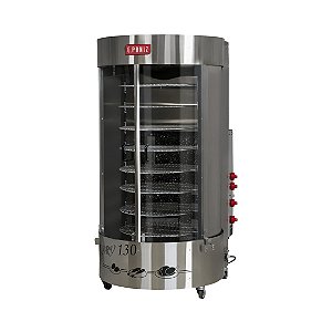 ASSADOR ROTATIVO QUEIMADOR CENTRAL ARV - 130 GLP - G.PANIZ