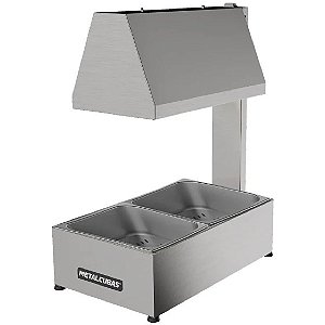 CONSERVADOR DE FRITURA ELETRICO MCF 02 CP - METALCUBAS