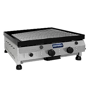 CHAR BROILER A GAS 60CM ESPECIAL - METVISA