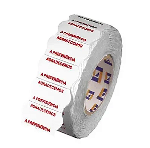 ETIQUETA OPEN C8 BRANCA AGRAD. A PRERENCIA