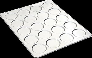 ASSAD HAMBURGUER 20 CAVIDADES 58X70 - IMECA