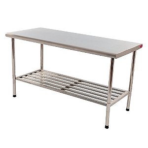 MESA 1,90X0 70 INOX 430 DESM MULTIUSO - IMECA