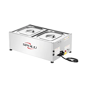 RECHAUD TERMICO 2 CUBAS SPL-518 - SPOLU