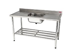 MESA 1 50X0 70 C/01 CUBA 60X50X25 INOX 430 - IMECA