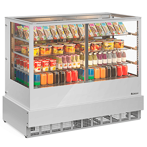REFRIGERADOR VITRINE GOURMET GGER-150BR - GELOPAR