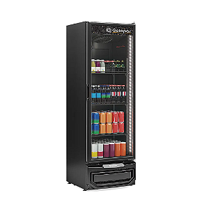 REFRIGERADOR VERTICAL CONVENIENCIA GRV-45 BIN LB/PR - GELOPAR