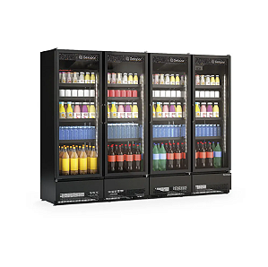 REFRIGERADOR GCVR-1950 CB/PR 4 PORTAS 220V - GELOPAR