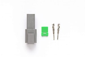 Kit Conector Deutsch 2 Vias Macho DT04-2P