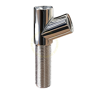 Adaptador Junção Metal Y 1/2 P/ Torneira Filtro Bancada Mesa