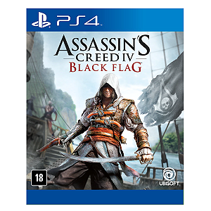 Jogo Assassins Creed 4 Black Flag - PS4 Mídia Digital