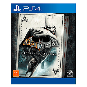 Jogo Batman Return To Arkham - PS4 Mídia Digital