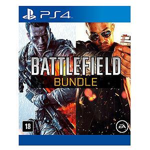 Jogo Battlefield 4 + Hardline Bundle - PS4 Mídia Digital