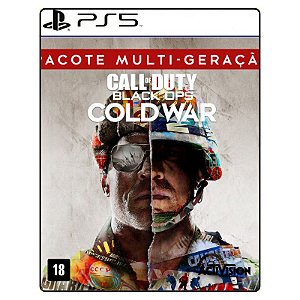 Jogo Call of Duty: Black Ops Cold War - Pacote Multi-geração - PS5 Mídia Digital