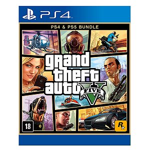 Jogo Grand Theft Auto V PS4 & PS5 - Mídia Digital