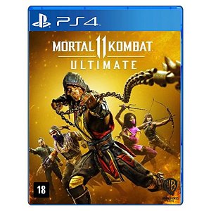 Jogo Mortal Kombat 11 Ultimate Edition - PS4 & Ps5 Mídia Digital