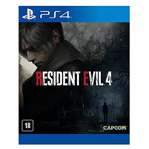 Jogo Resident Evil 4 Remake - PS4 Mídia Digital