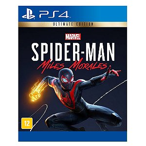 Jogo Marvel's Spider-Man: Miles Morales Ultimate Edition - PS4 Mídia Digital