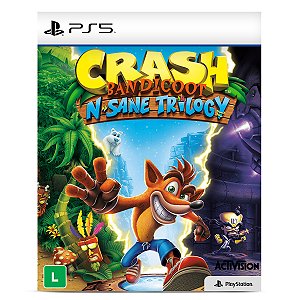Jogo Crash Bandicoot™ N. Sane Trilogy - PS5 Mídia Digital