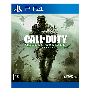 Jogo Call of Duty Modern Warfare Remastered - PS4 Mídia Digital