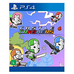 Jogo Castle Crashers Remastered - PS4 Mídia Digital